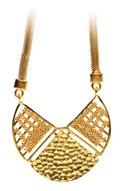 Maze Interwine Long Necklace 
