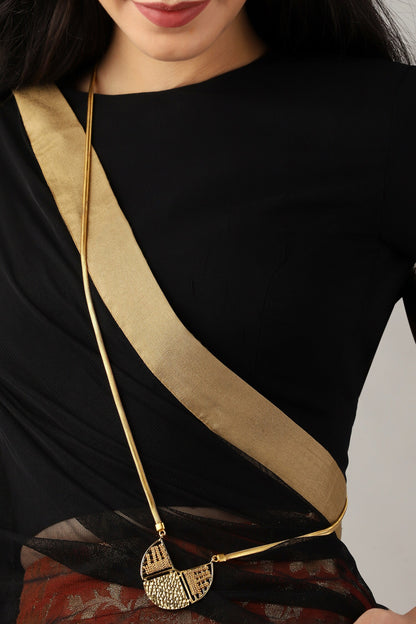 Maze Interwine Long Necklace 