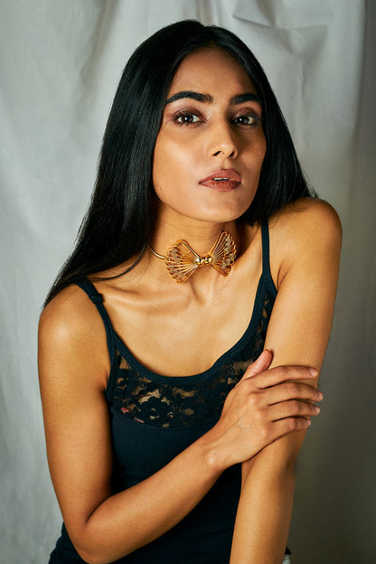 Bow Cheer Choker 