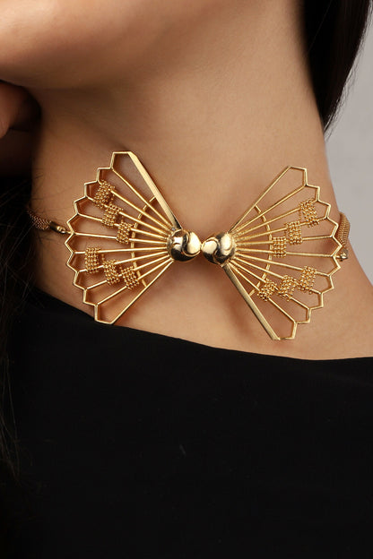 Bow Cheer Choker 