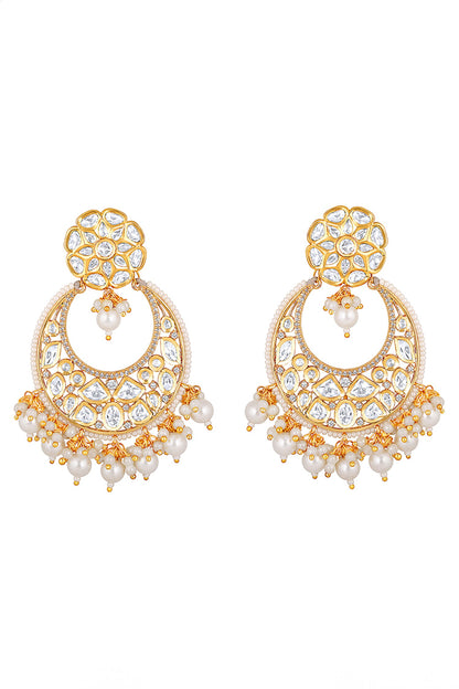 Embellished Chandbali Earrings 