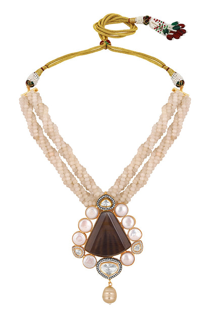 Embellished Choker Necklace Set 