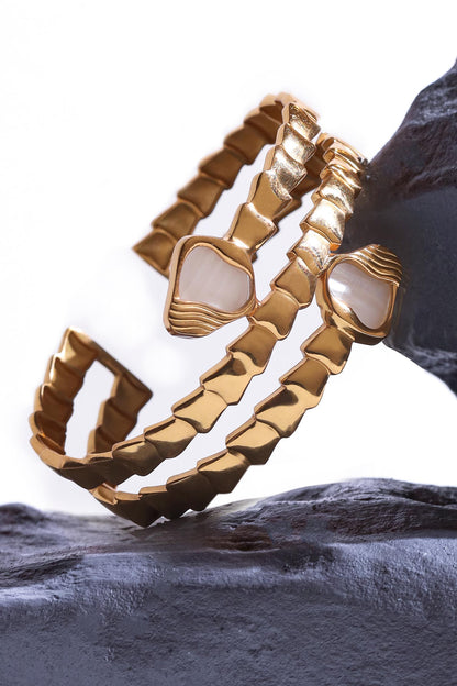Pret Stone Embellished Cuff 