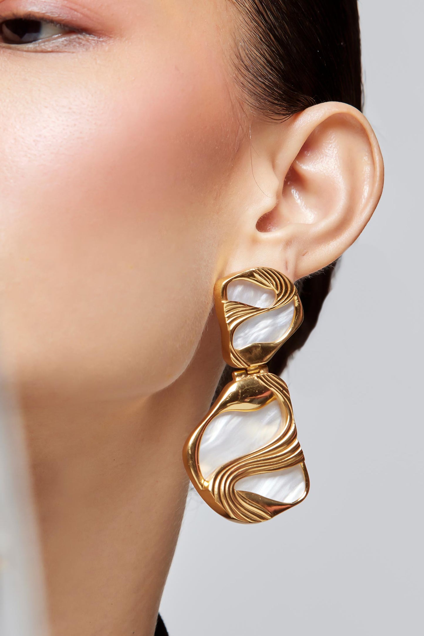 Maxi Pret Stone Embellished Drop Earrings 