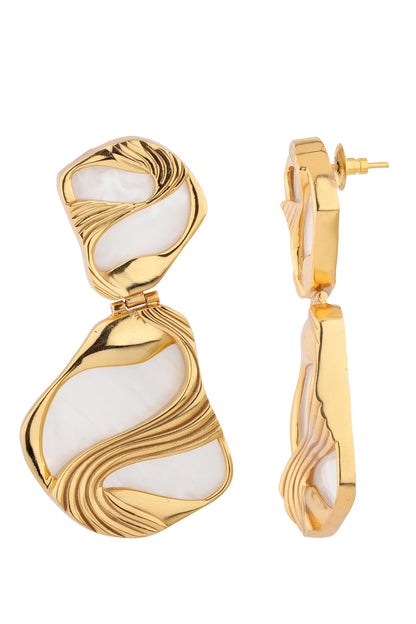 Maxi Pret Stone Embellished Drop Earrings 