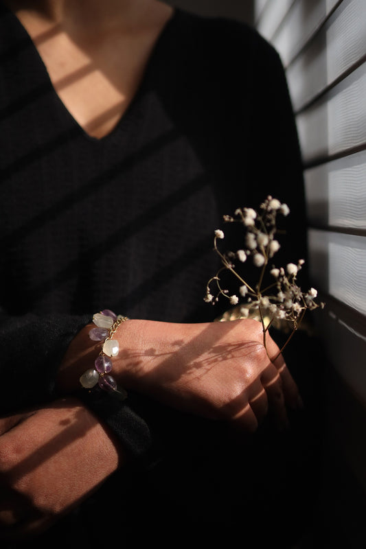 Amethyst Stone Bracelet 