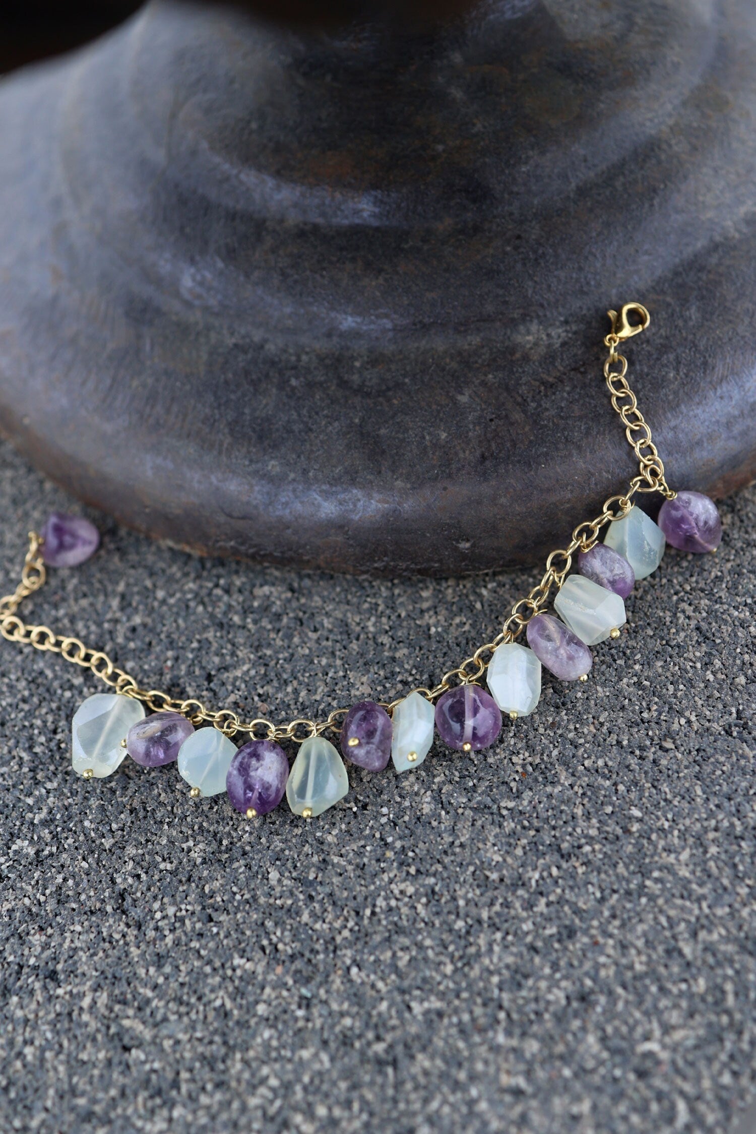 Amethyst Stone Bracelet 