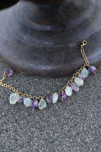Amethyst Stone Bracelet 