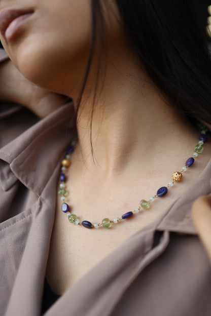 Stone Embellished Necklace 