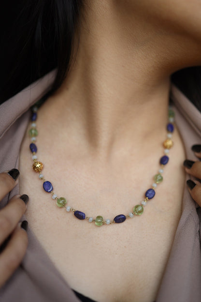 Stone Embellished Necklace 
