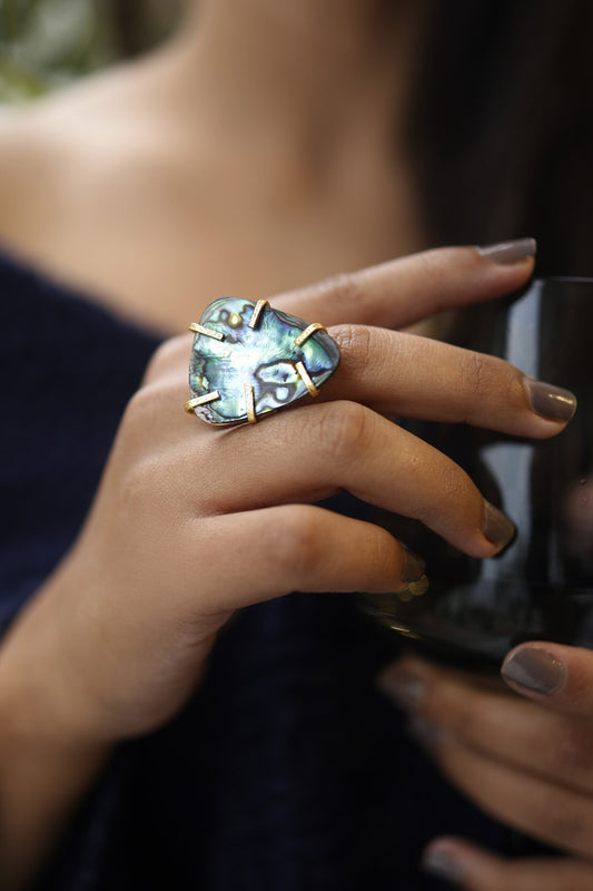 Mother of Pearl Ring 