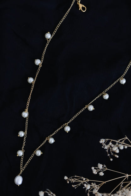 Pearl String Necklace 
