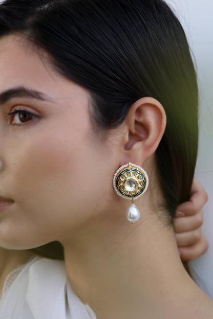 Kundan Embellished Earrings 