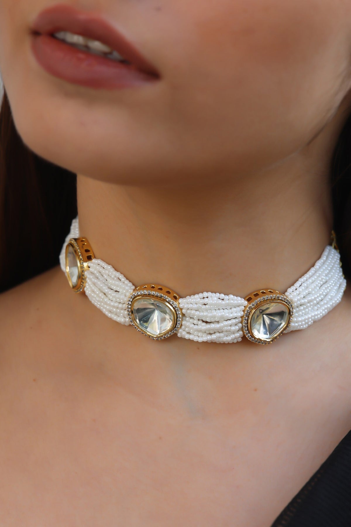 Polki Embellished Choker 