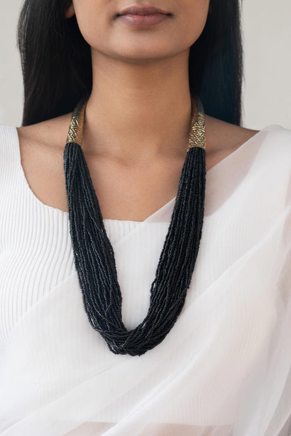Multi Layered Bead Necklace 
