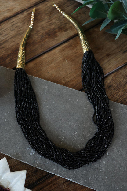 Multi Layered Bead Necklace 