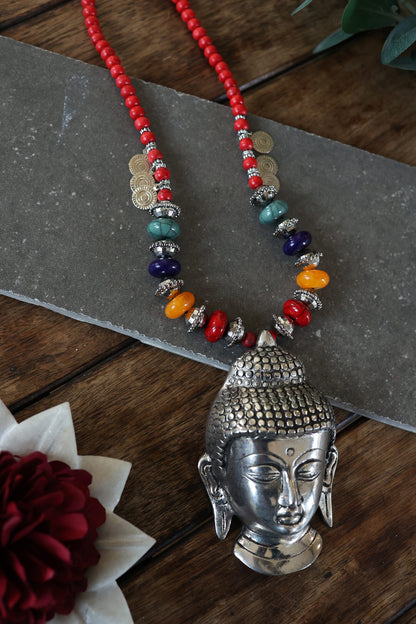 Lord Buddha Pendant Necklace 