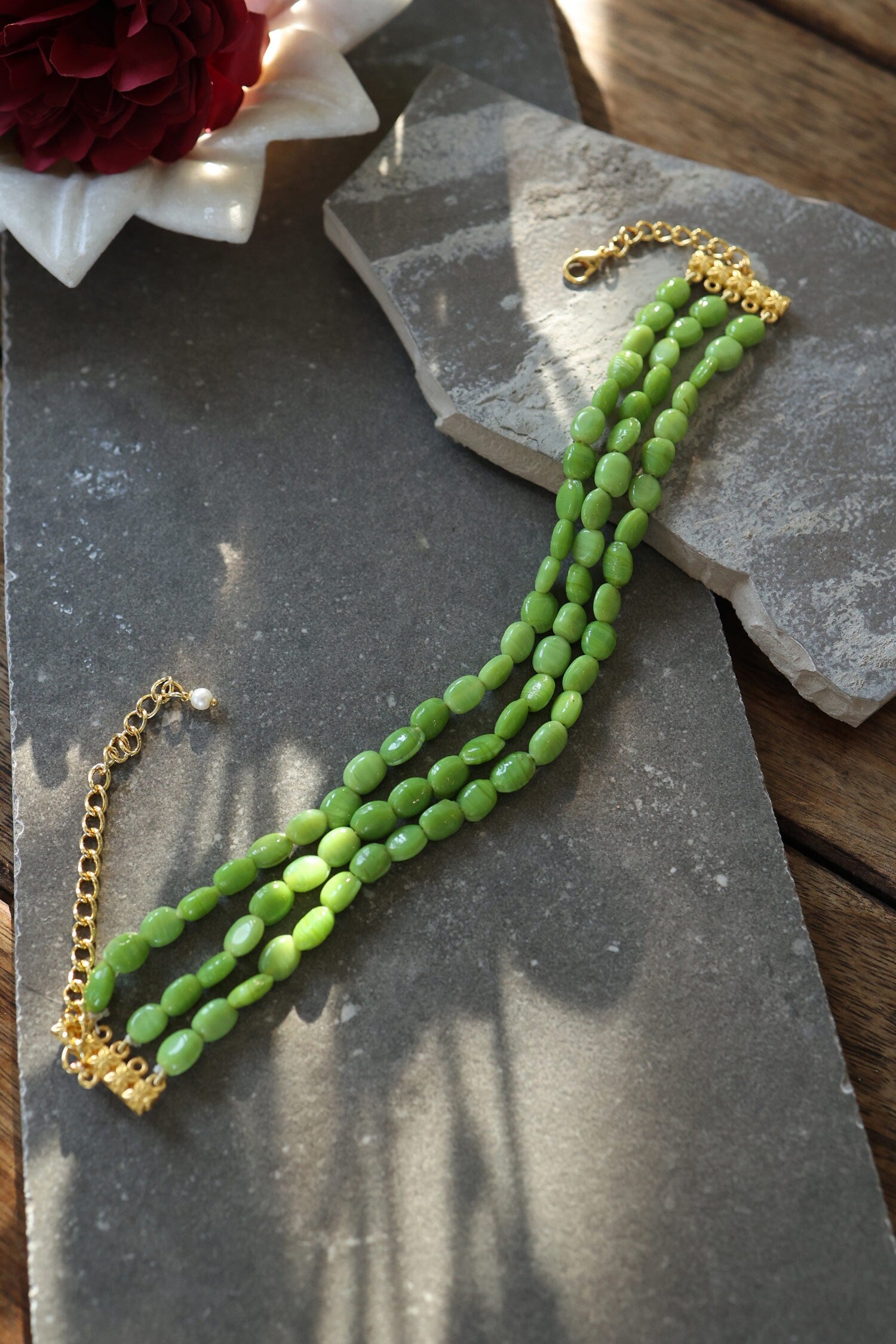 Beaded Choker Necklace 