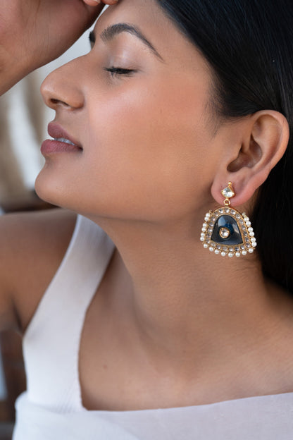 Kundan Embellished Earrings 