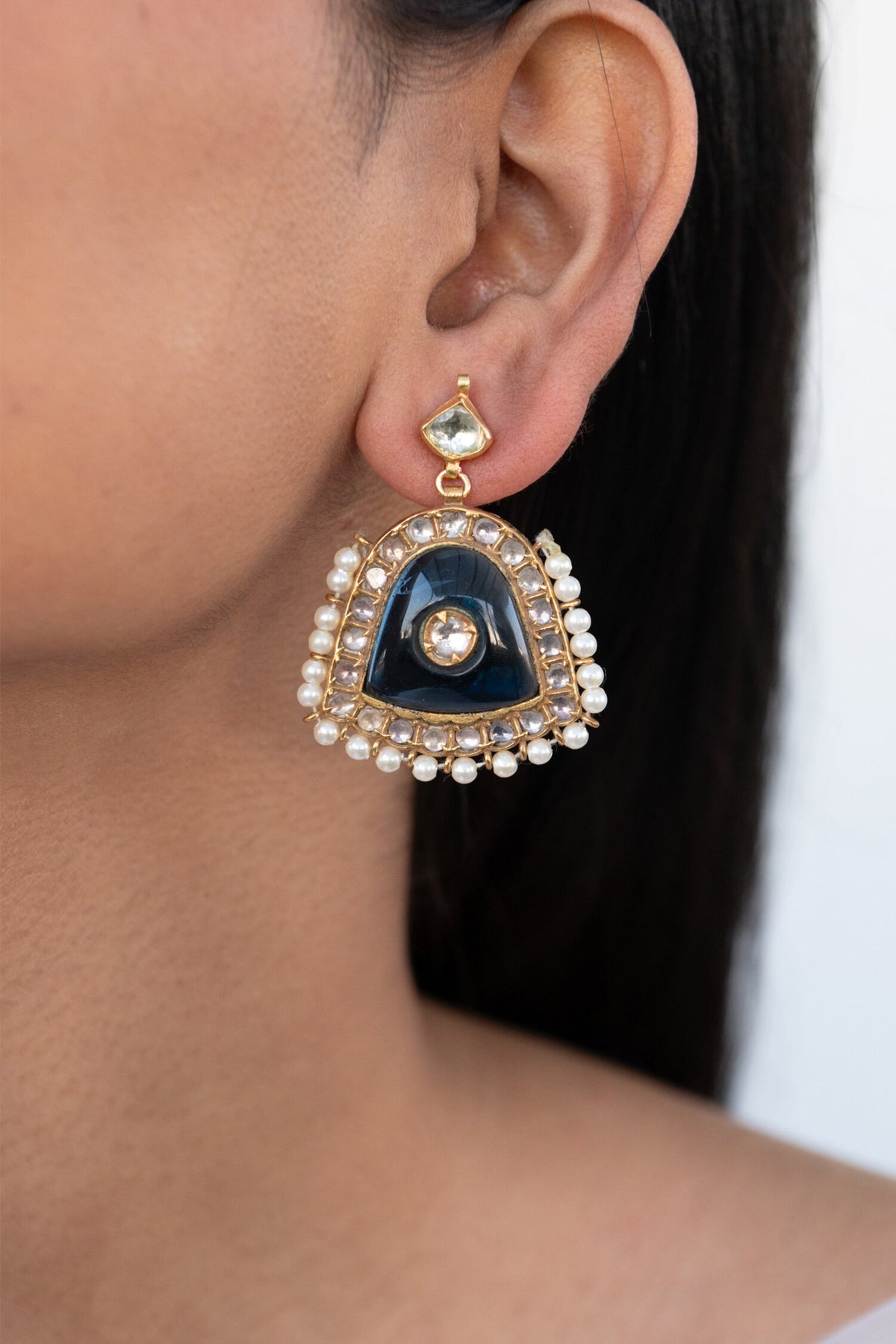 Kundan Embellished Earrings 