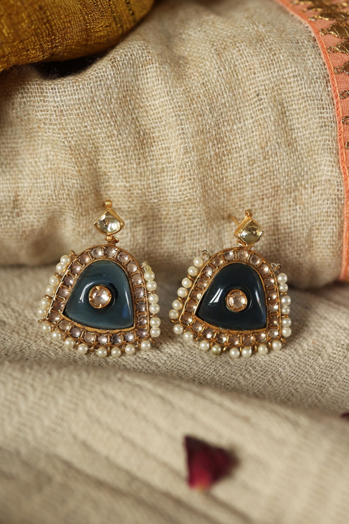Kundan Embellished Earrings 