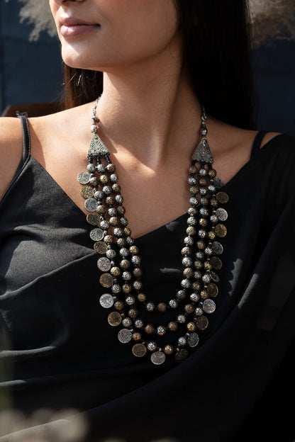 Tribal Beaded Necklace 