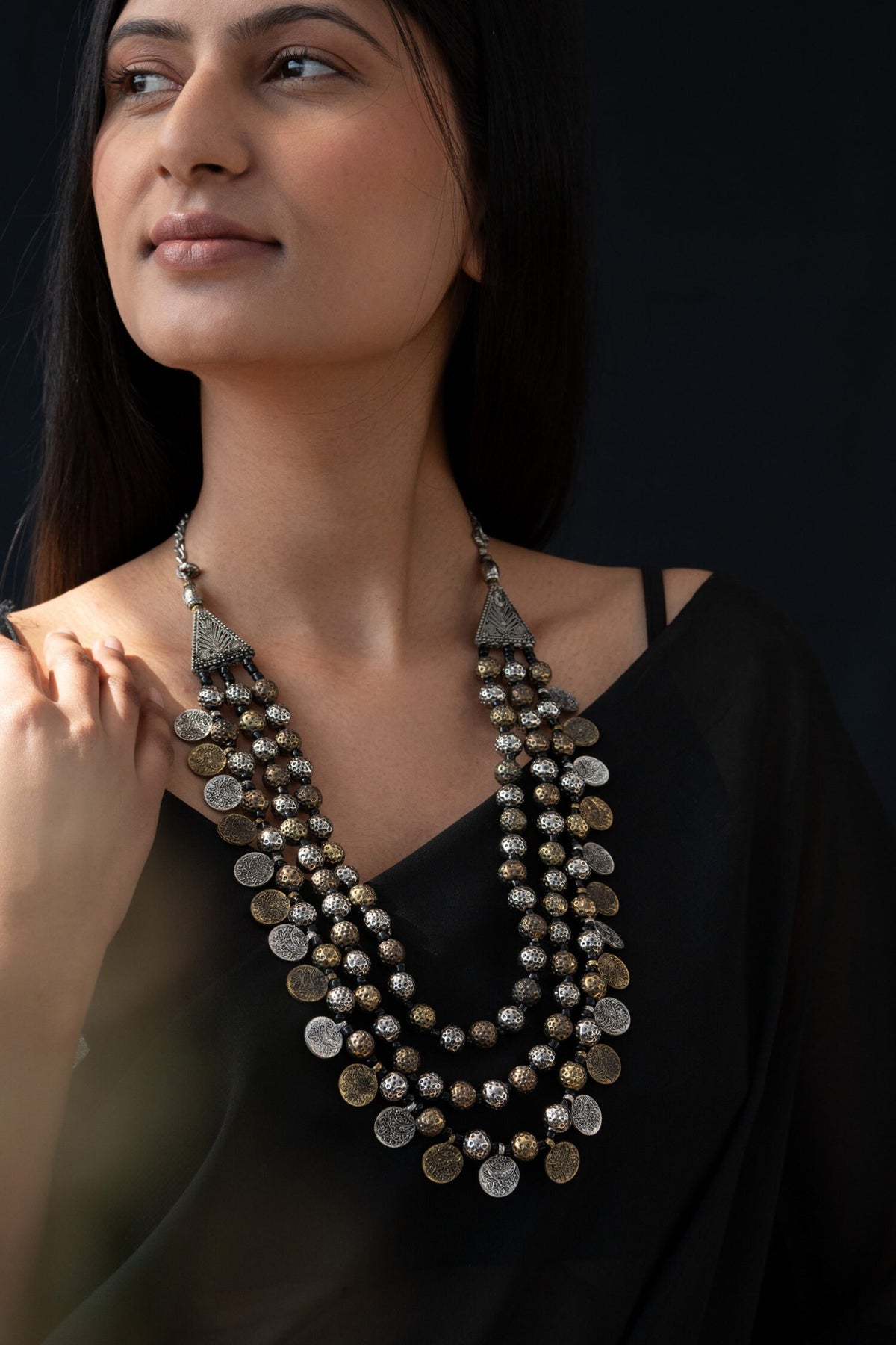 Tribal Beaded Necklace 