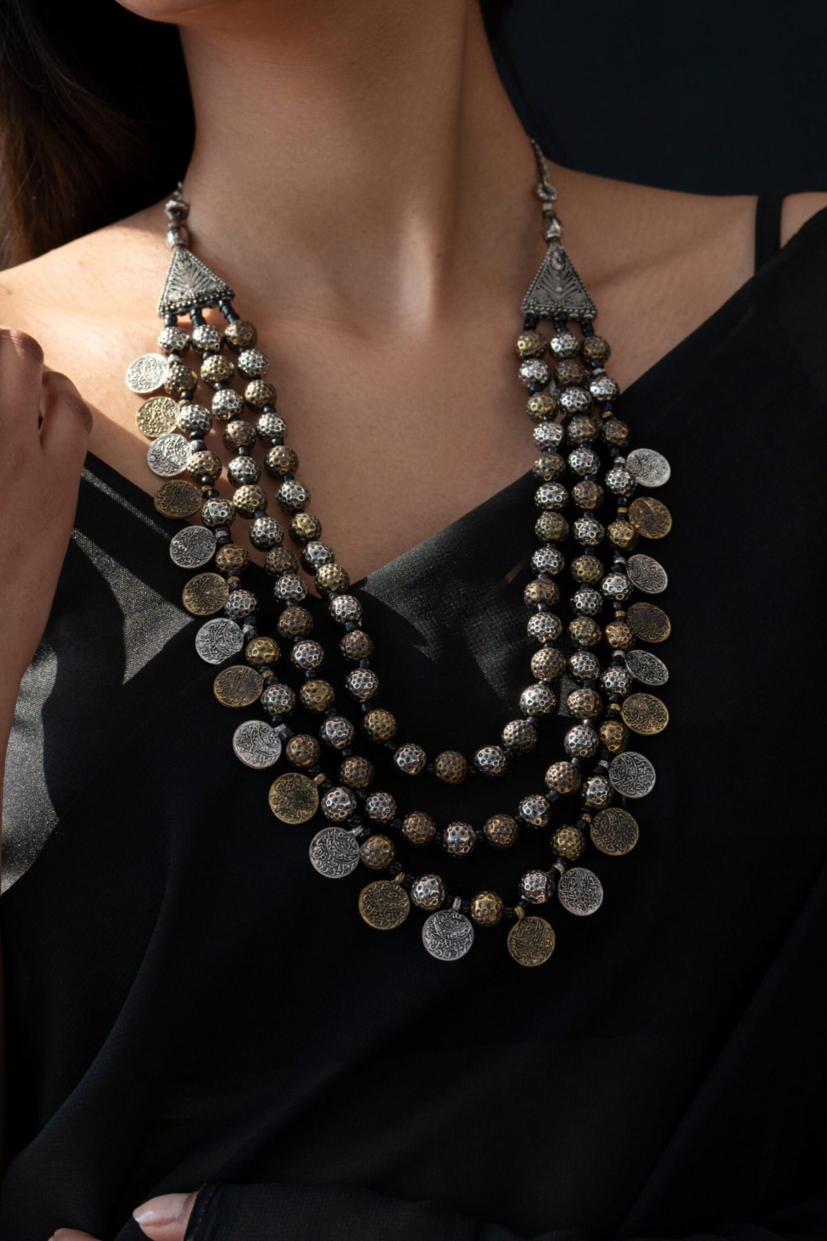 Tribal Beaded Necklace 