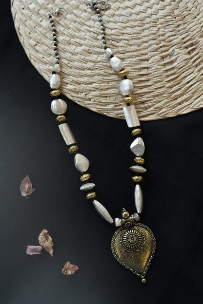 Patina Pendant Necklace 