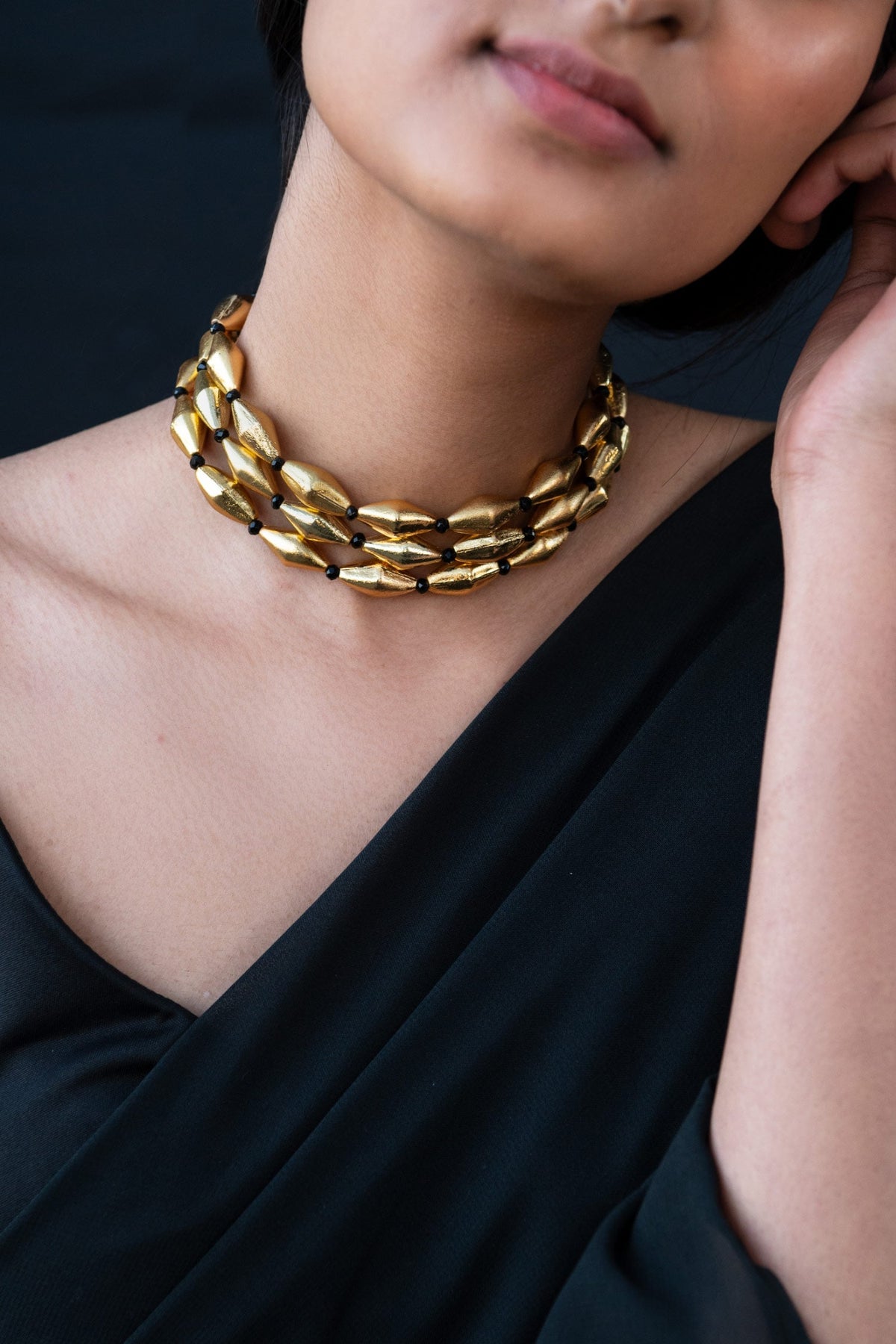 Stone Embellished Choker 