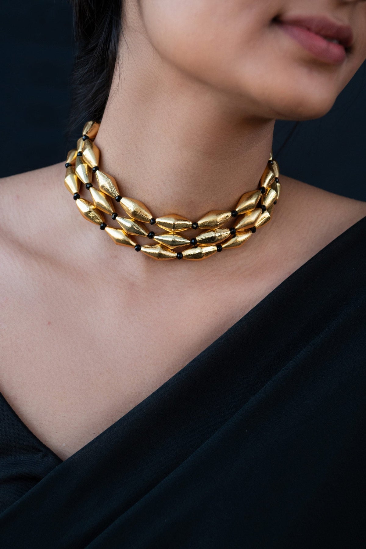 Stone Embellished Choker 