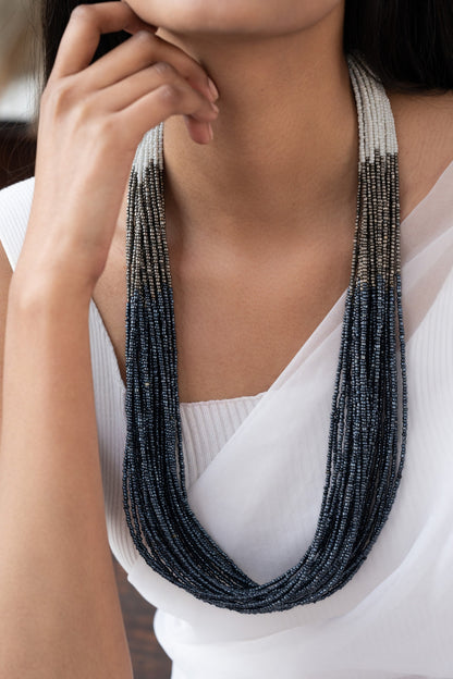 Ombre Effect Layered Necklace 