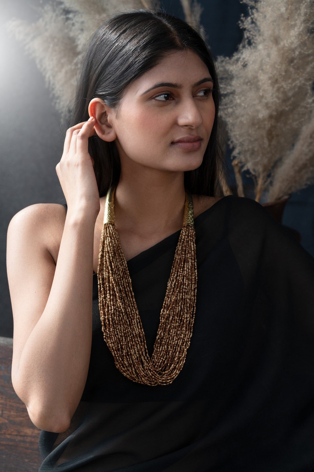 Color Block Layered Necklace 