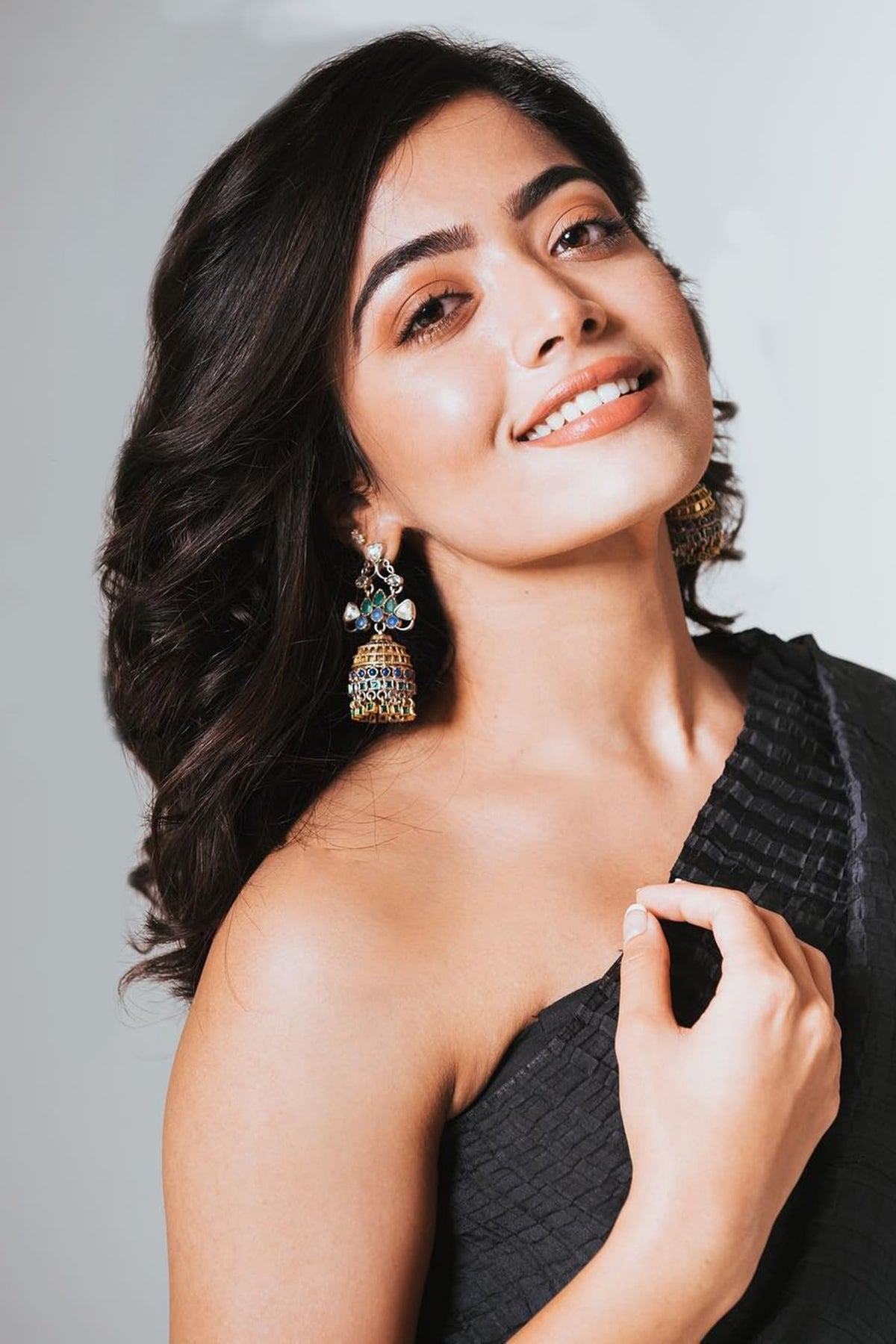 Stone Embellished Jhumkas 