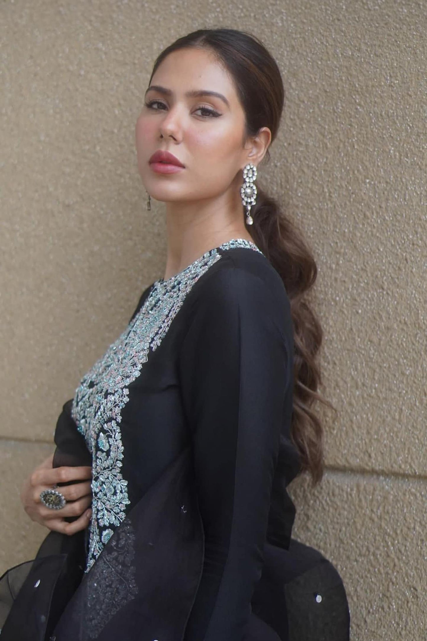 Stone Studded Earrings 