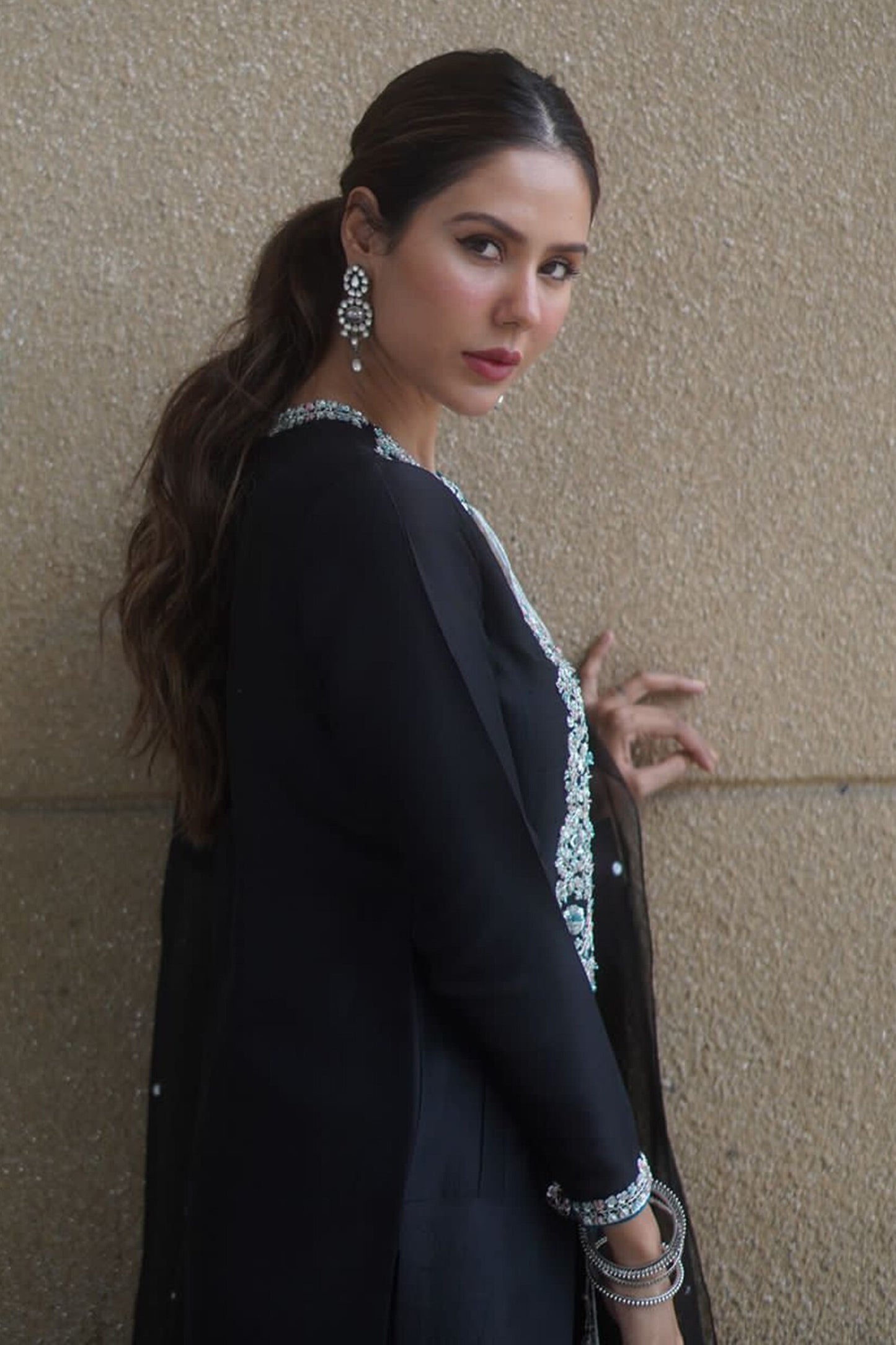 Stone Studded Earrings 
