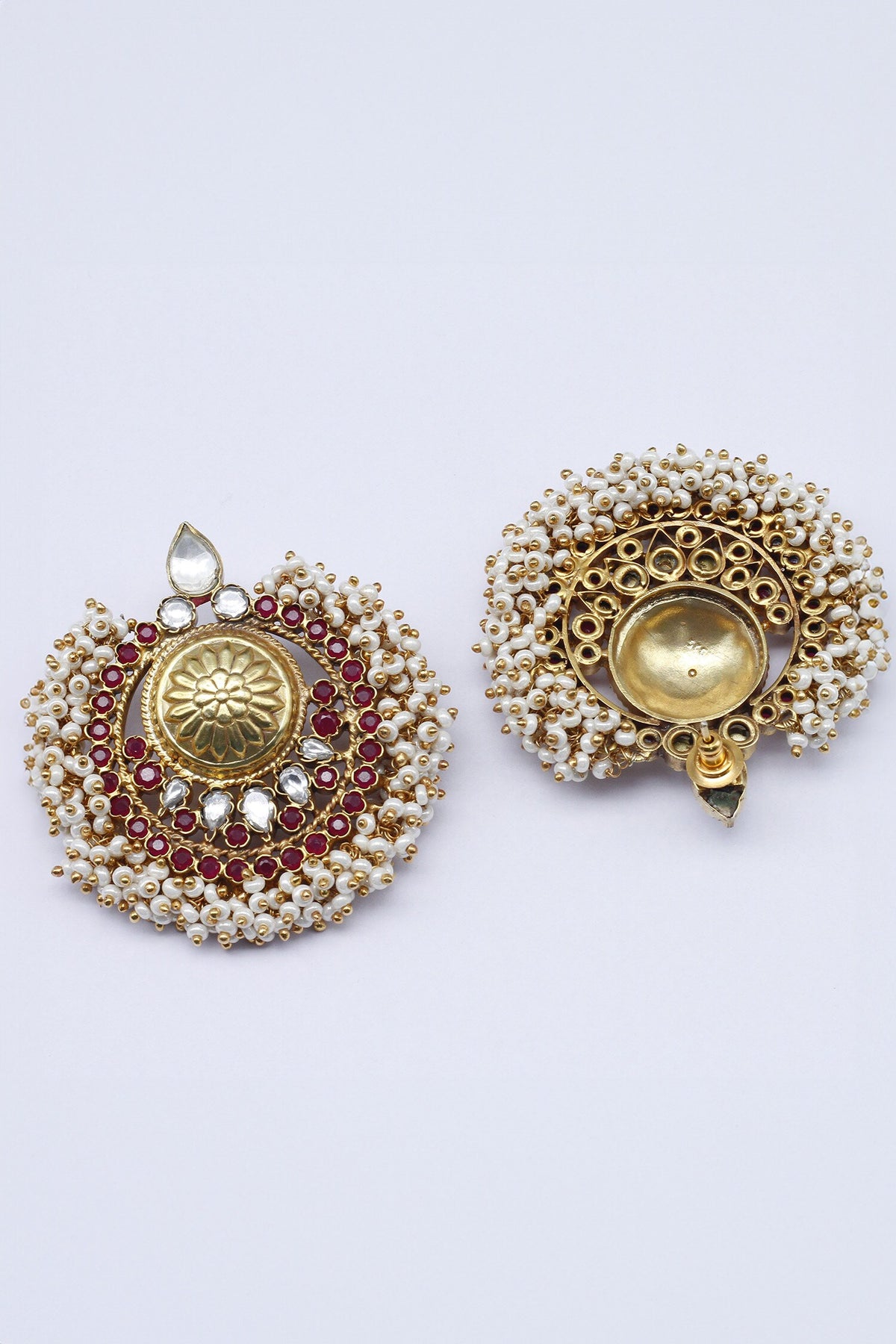 Pearl Embellished Chandbalis 