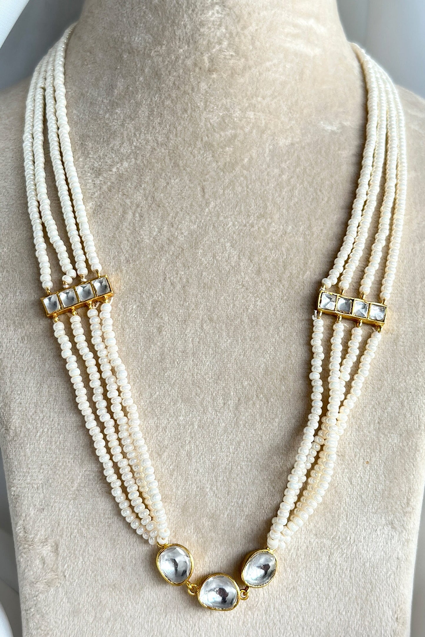 Beaded Layered Necklace 