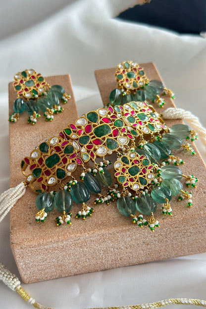 Polki Embellished Choker Set 
