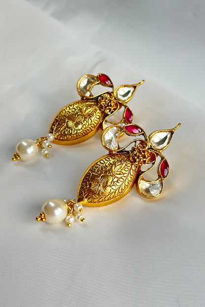 Polki Embellished Earrings 
