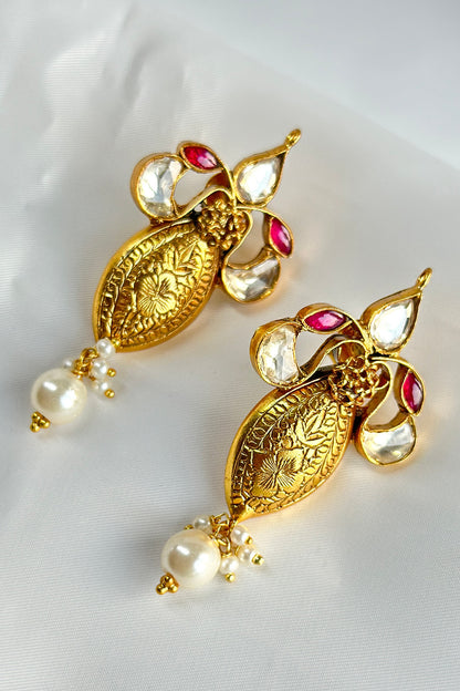 Polki Embellished Earrings 