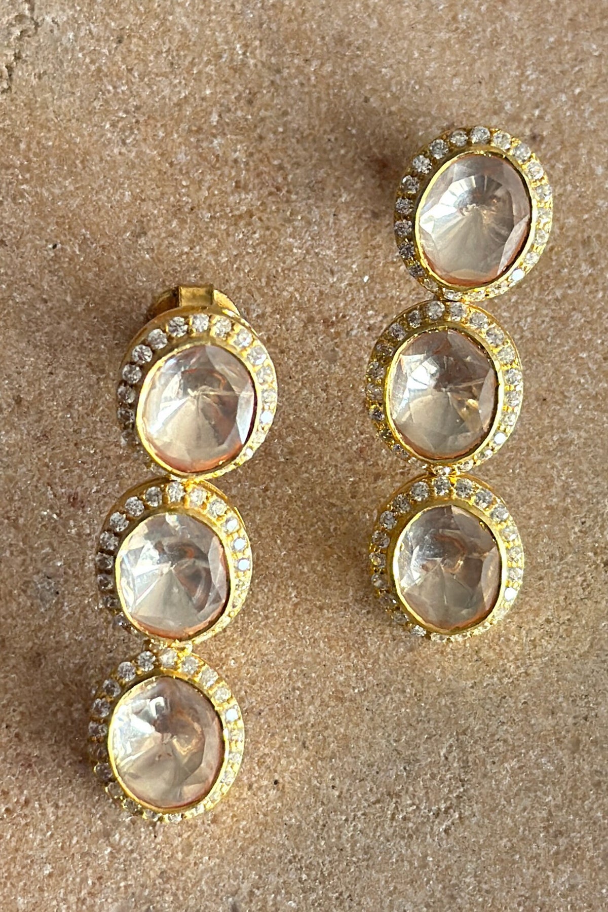 Crystal Embellished Necklace Set 