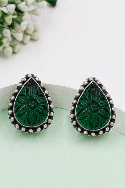 Amelia Blossom Quartz Studs 