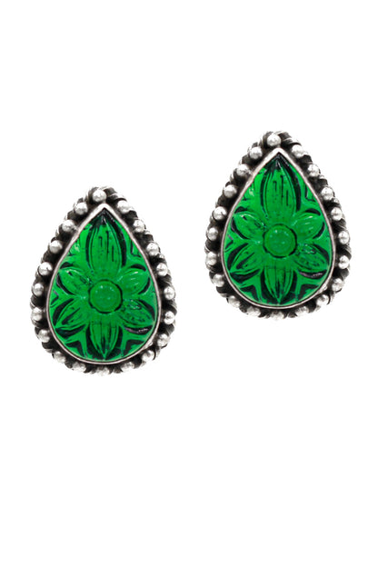 Amelia Blossom Quartz Studs 