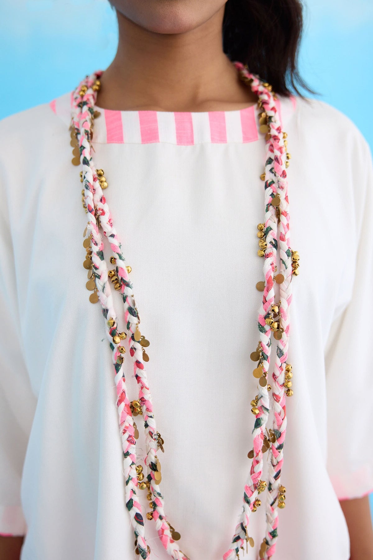 Recycled Ghunghroo Necklace 