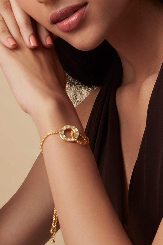 Emerge Mirror Embellished Bracelet 