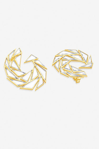 Demi Goddess Divine Mirror Earrings 