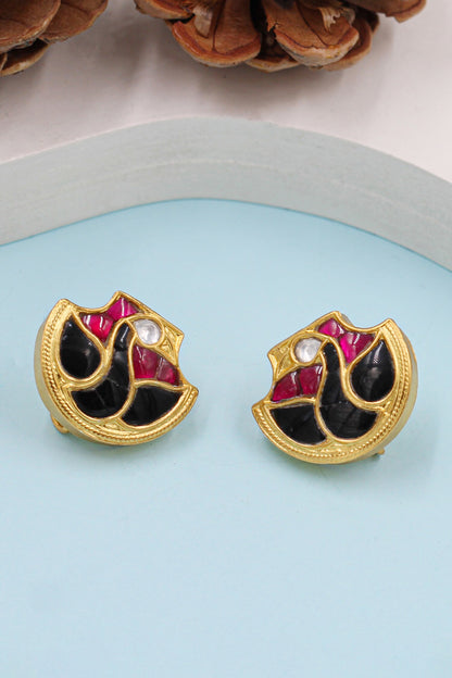 Kundan Embellished Studs 