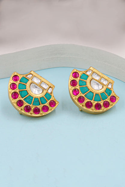 Stone Embellished Studs 
