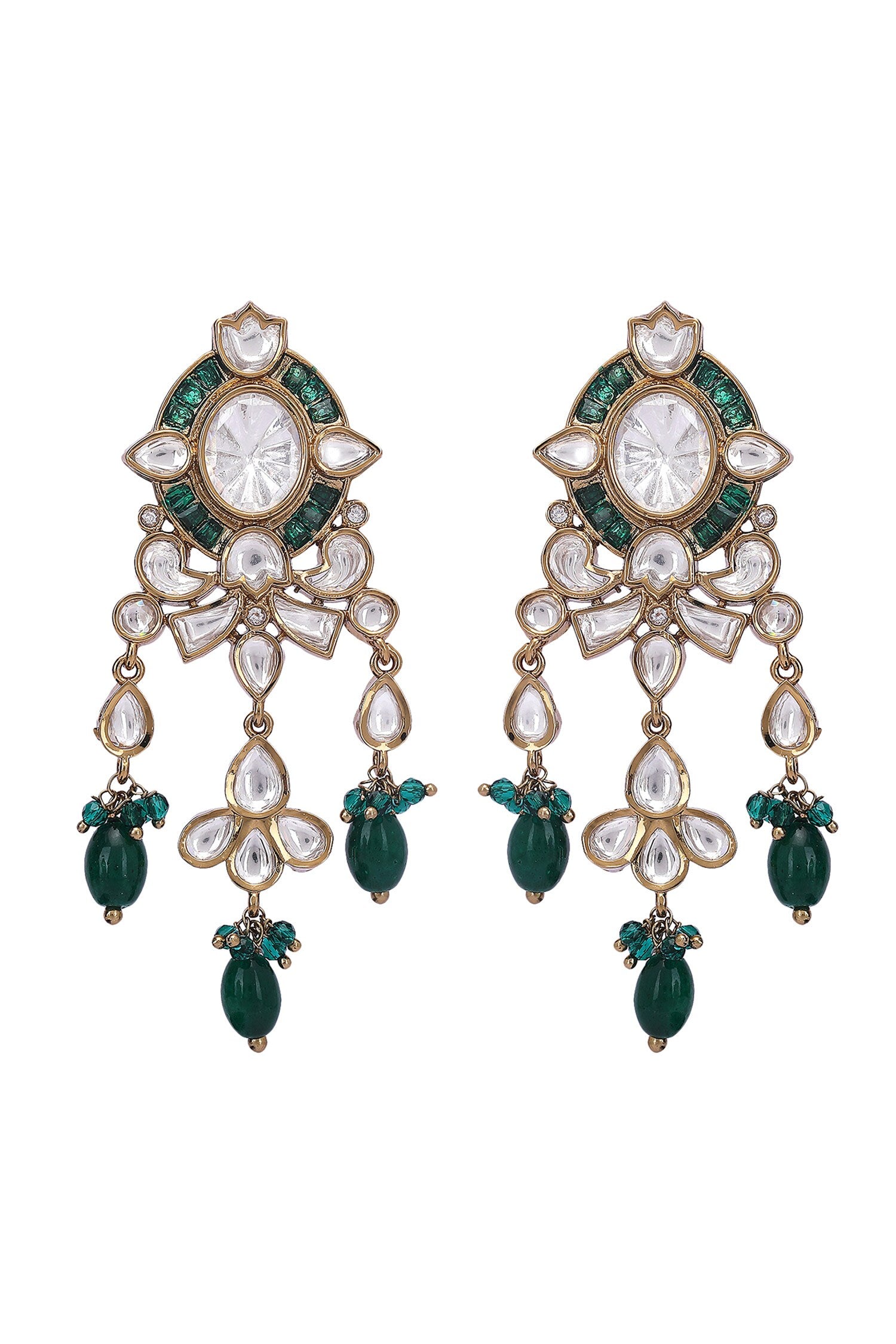 Kundan Embellished Pendant Choker Set 